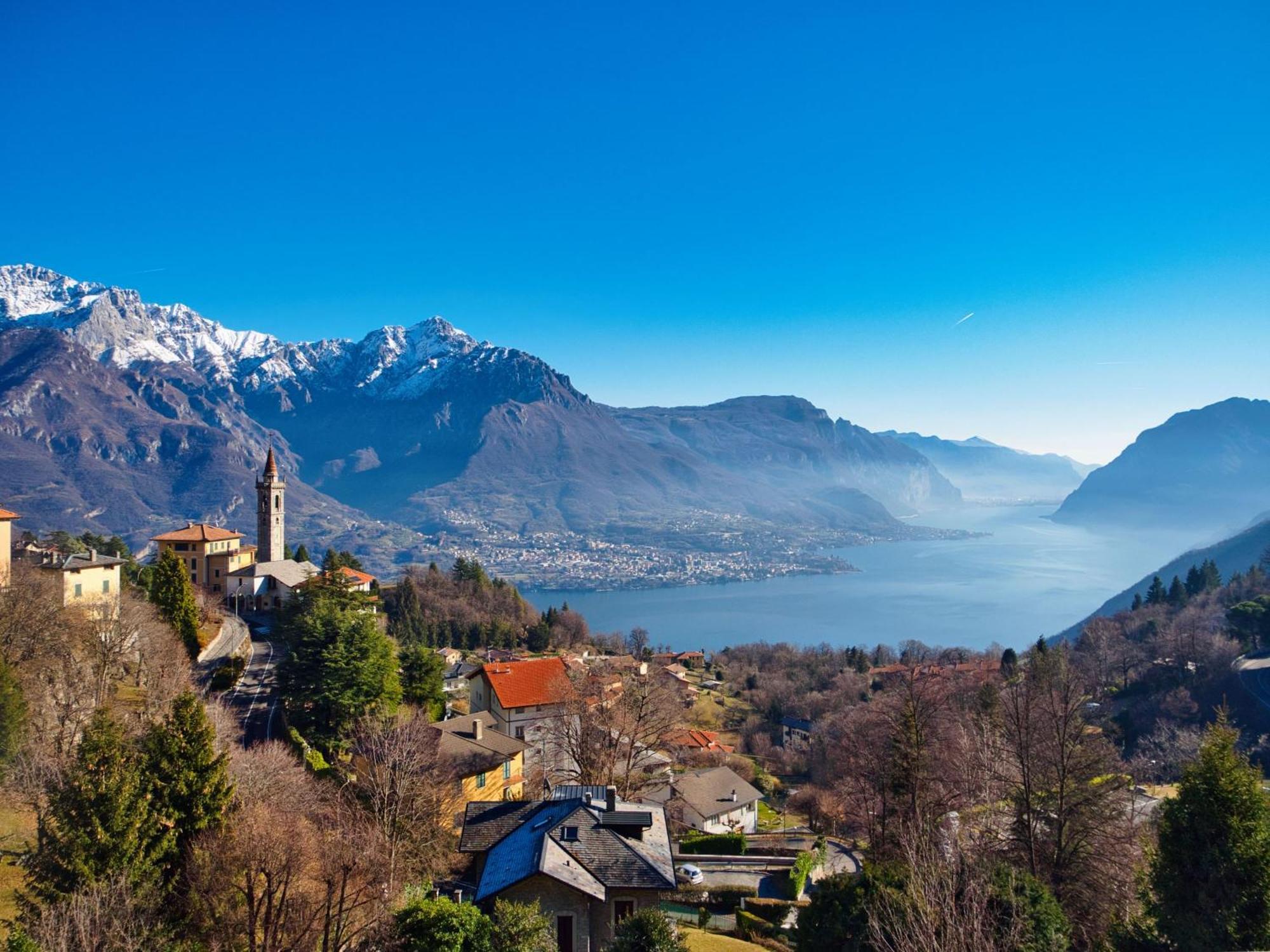 Panoramic Lakeview House Bellagio Civenna Exterior photo
