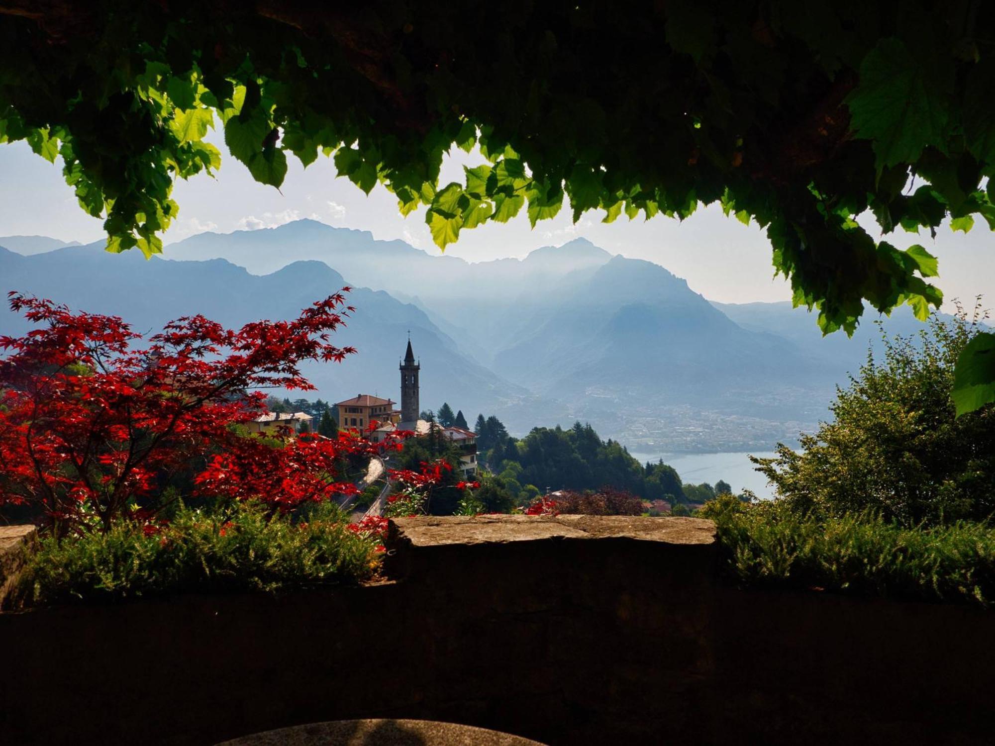 Panoramic Lakeview House Bellagio Civenna Exterior photo